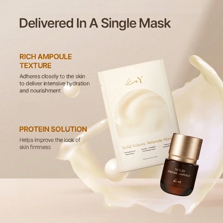 koy Solid Volume Ampoule Mask 1.01 fl. oz.(30ml) x 5ea detail 2