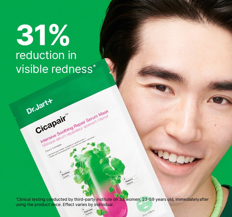 Dr.Jart+ Hydrating & Soothing Face Mask Value Set - Vital Hydra / Soothing / Cicapair / Ceramidin (4P) detail 6