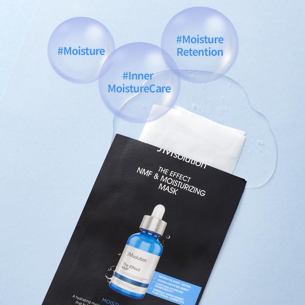 JM Solution The Effect NMF&Moisturizing Mask 10ct 0.81 fl. oz.(24ml) detail 3