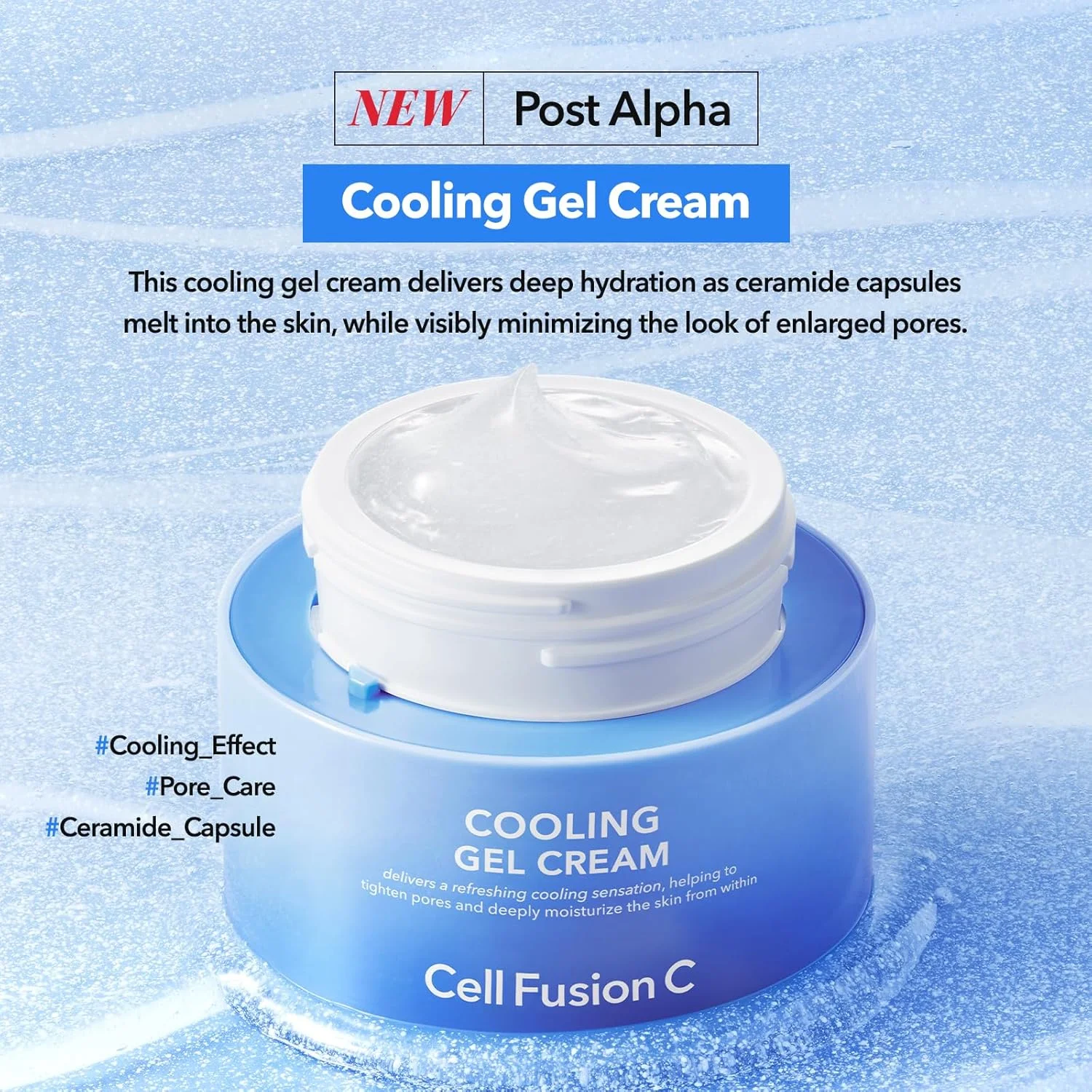 Cell Fusion C Post Α Cooling Gel Cream 1.69 fl. oz.(50ml) detail 1