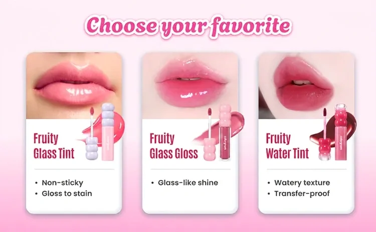 [3colors] COLORGRAM Fruity Glass Tint Mini 0.05 oz.(1.6g) detail 7