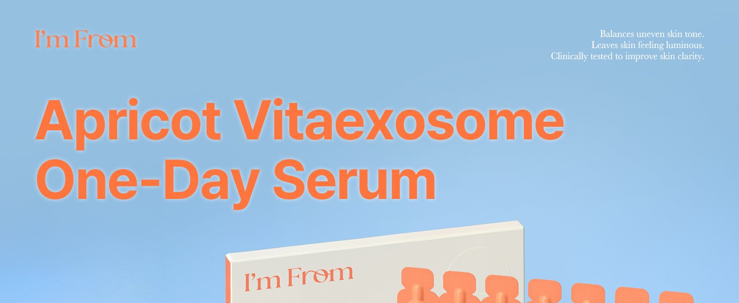 I'm From Apricot Vitaexosome One-day Serum 0.03 fl. oz.(1ml) x 14ea detail 1