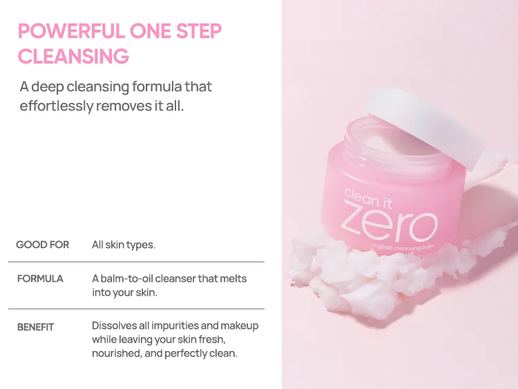 BANILA CO Clean It Zero Original Cleansing Balm 3.38 fl. oz.(100ml) detail 2