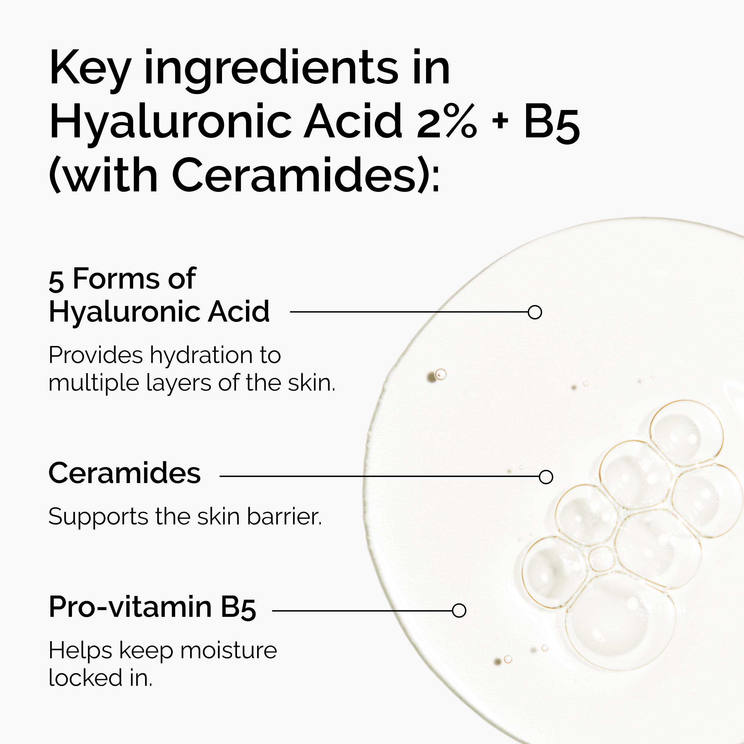 The Ordinary Hyaluronic Acid 2% + B5 (with Ceramides)1 fl. oz.(30ml) - Image 5 of 8