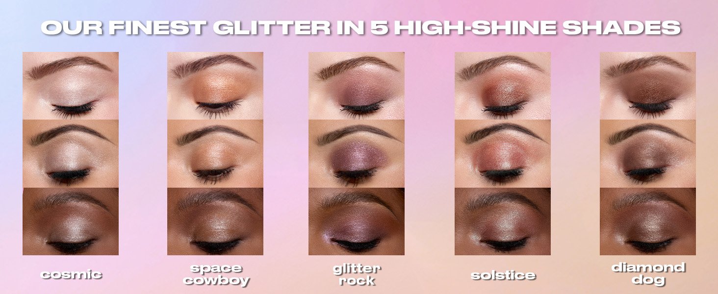 [5colors] Urban Decay 24/7 Moondust Glitter Eyeshadow 0.06 oz.(1.8g) detail 2