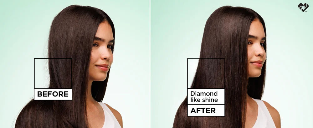 Garnier Fructis Diamond Sleek Shine Spray For Frizzy, Dry Hair 4.6 fl. oz.(137ml) detail 3