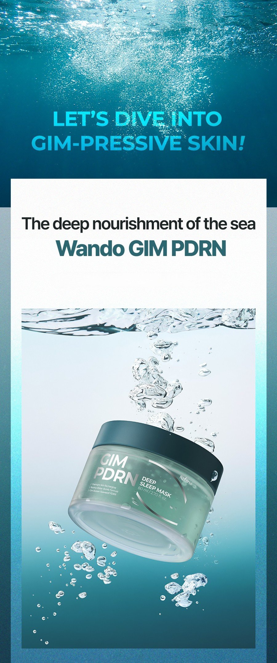 Isntree Gim PDRN Deep Sleep Mask 2.70 fl. oz.(80ml) detail 2