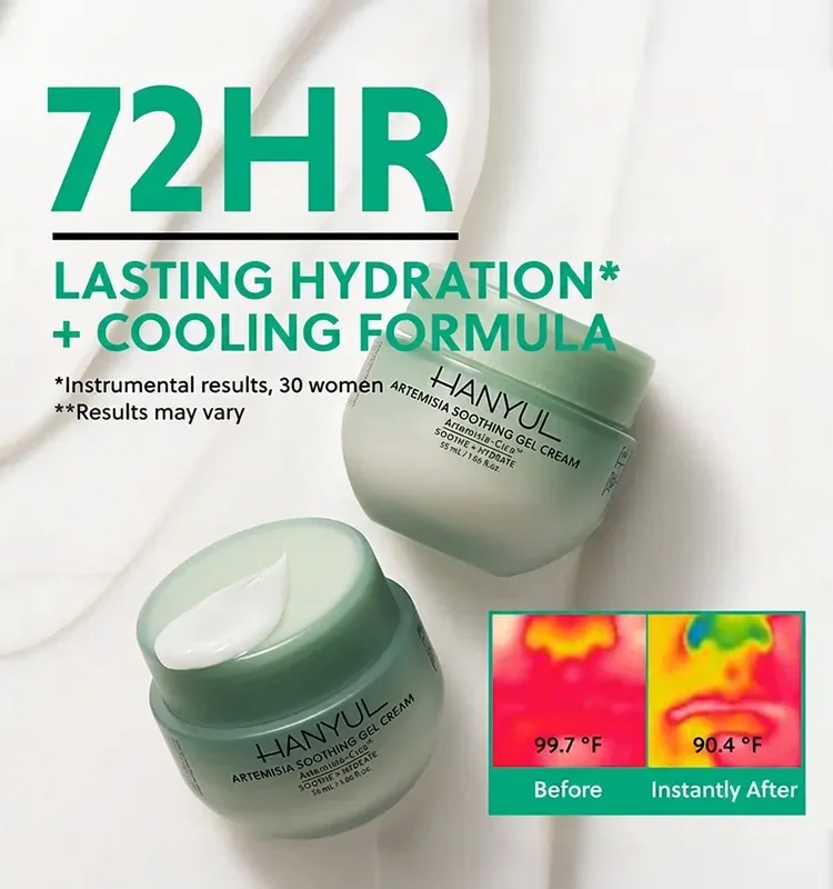 HANYUL Artemisia Soothing Gel Cream 1.86 fl. oz.(55ml) detail 1