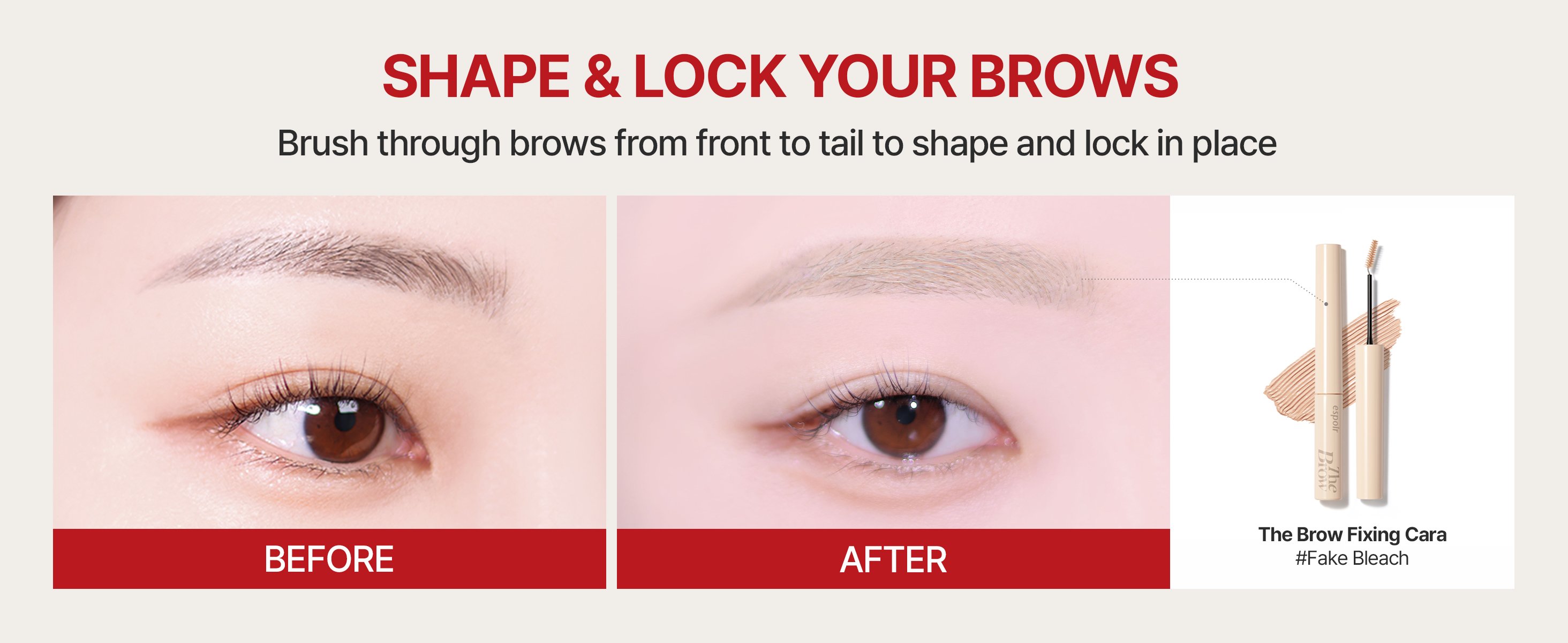 [10colors] espoir The Brow Color Fixing Cara 0.11 oz.(3.0g) detail 3