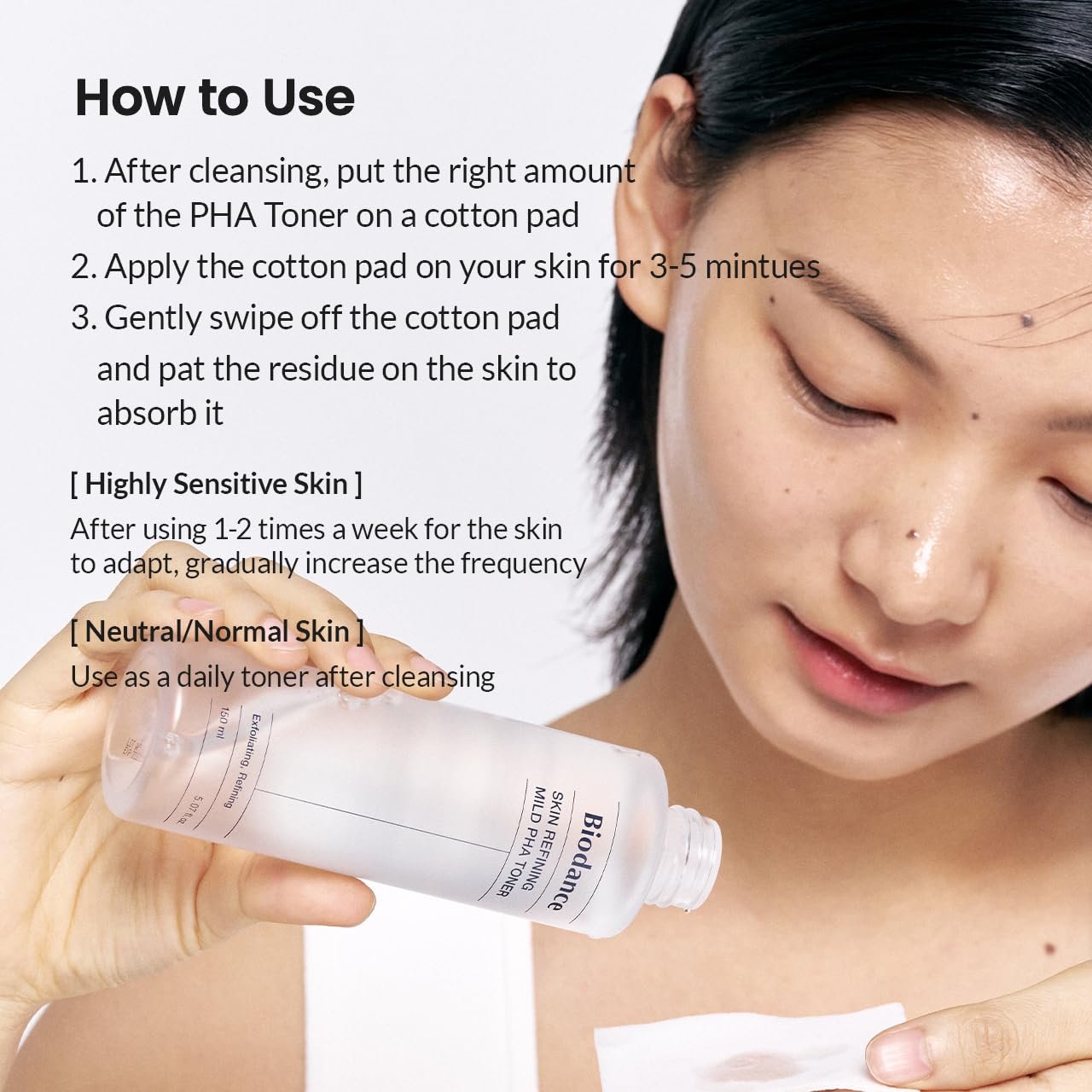 Biodance Skin Refining Mild Pha Toner 5.07 fl. oz.(150ml) detail 7