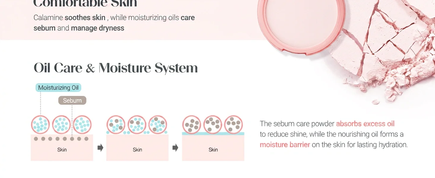 THE SAEM Saemmul Perfect Pore Pink Pact 0.38 oz.(11g) detail 3
