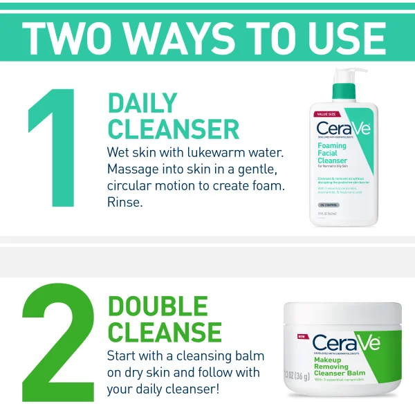 CeraVe Foaming Facial Cleanser 12 fl. oz.(355ml) detail 4