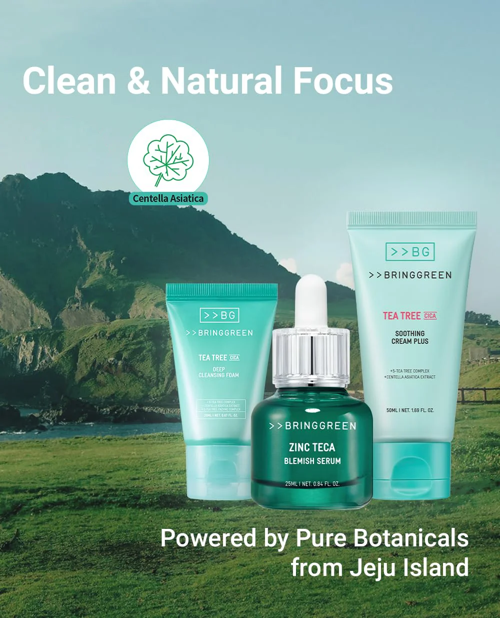 BRING GREEN Tea Tree Cica Set 3.2 fl. oz.(95ml) detail 2
