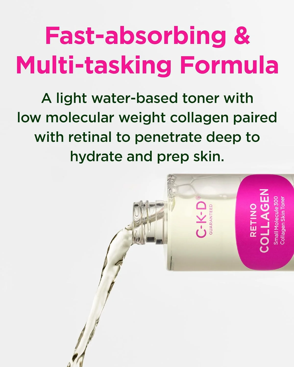 CKD Retino Collagen Small Molecule 300 Collagen Skin Toner 8.5 fl. oz.(250ml) detail 2