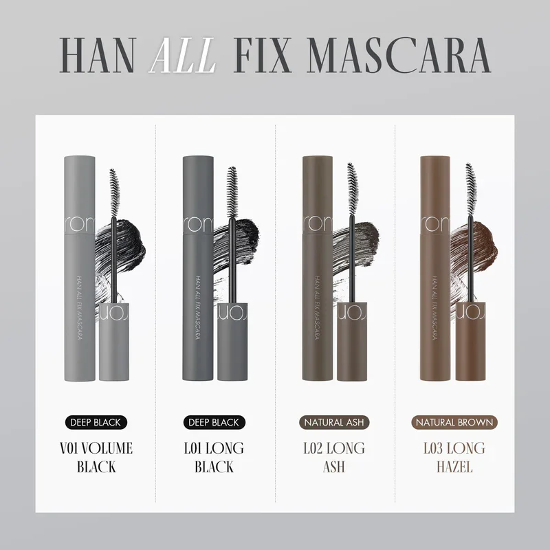 [4colors] rom&nd Han All Fix Mascara 0.24 oz.(7.0g) detail 9