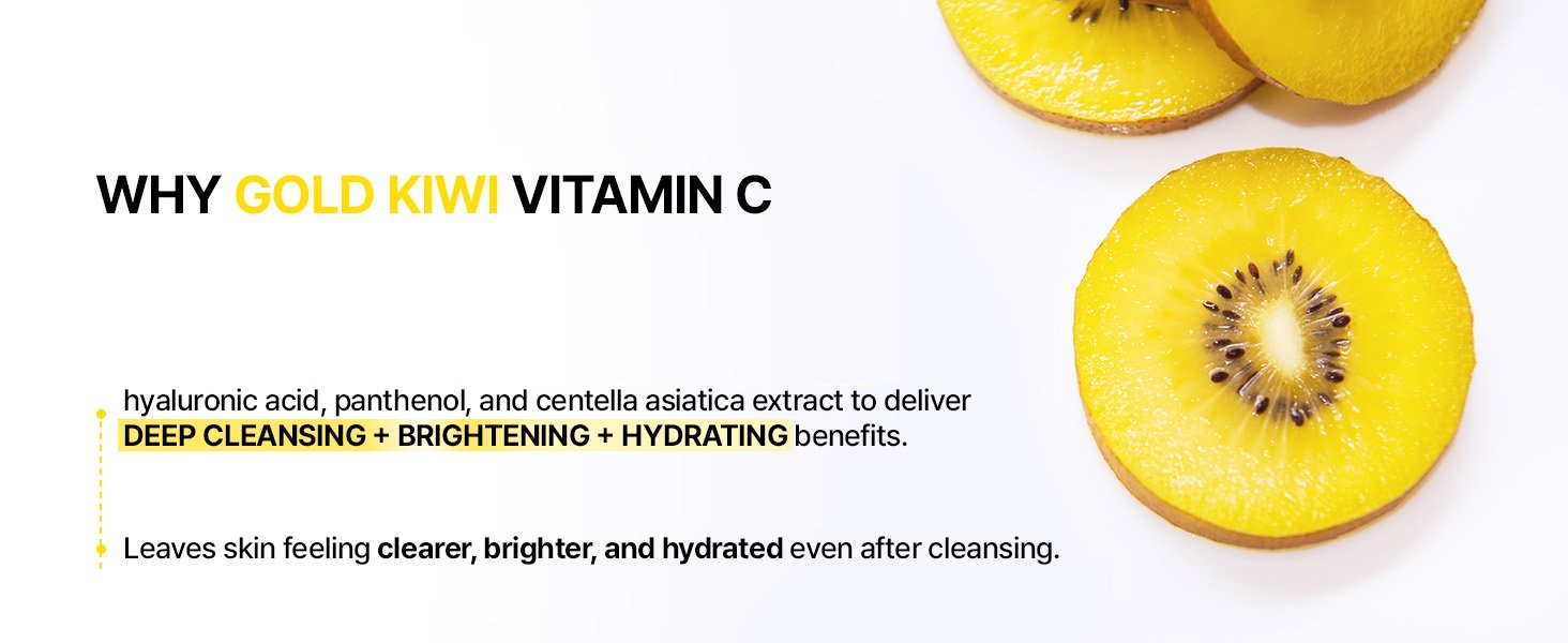 Holika Holika Kiwi Vita C+ Brightening Cleansing Foam 5.07 fl. oz.(150ml) detail 2