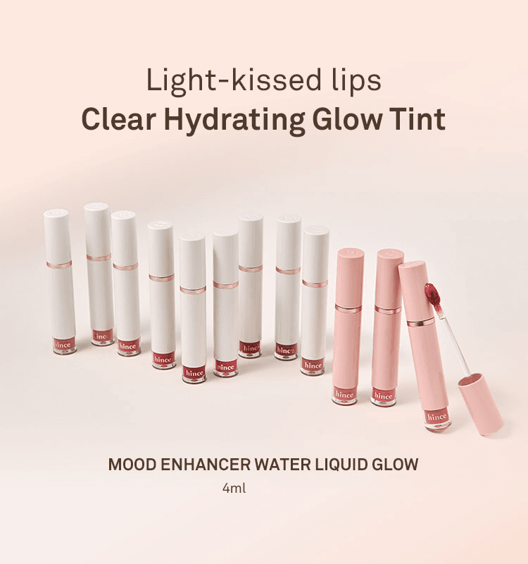 [6color] hince Mood Enhancer Water Liquid Glow 0.13 oz.(4ml) detail 1