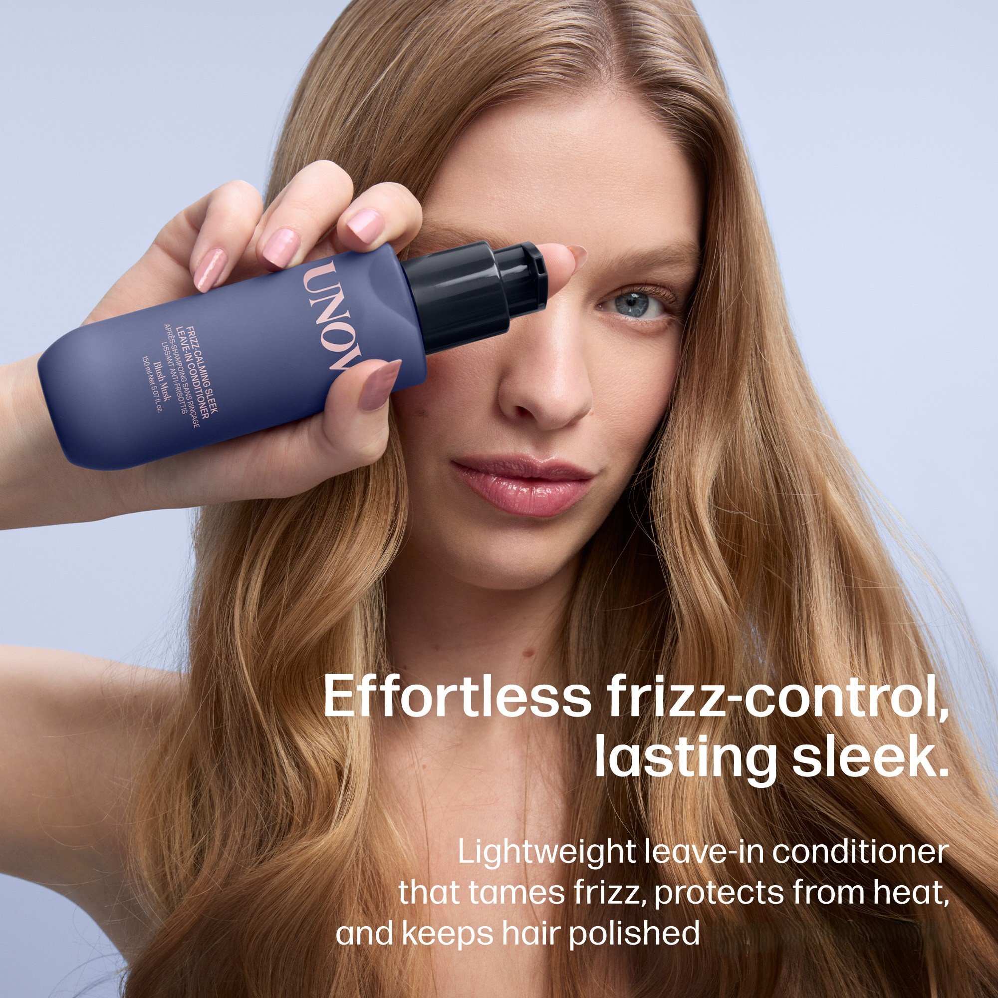 UNOVE Frizz-calming Sleek Leave-in Conditioner 5.1 fl. oz.(150ml) detail 1