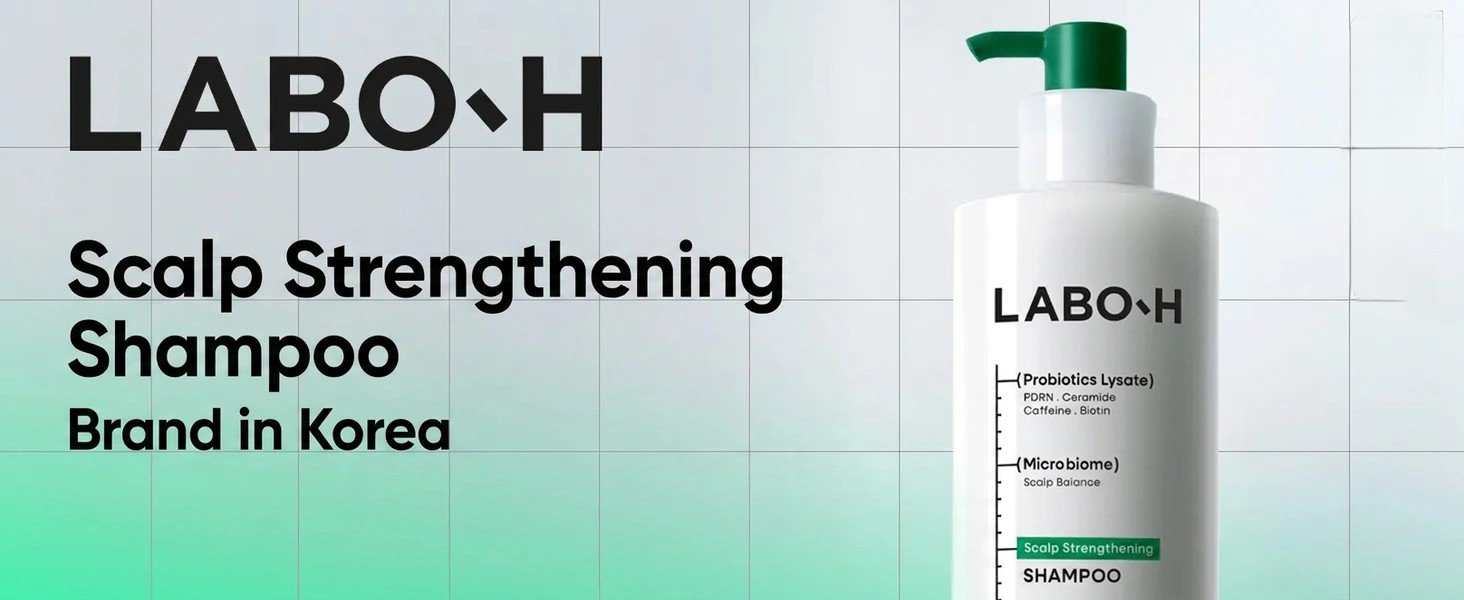 LABO-H Scalp Strengthening Shampoo 13.5 fl. oz.(400ml) detail 1
