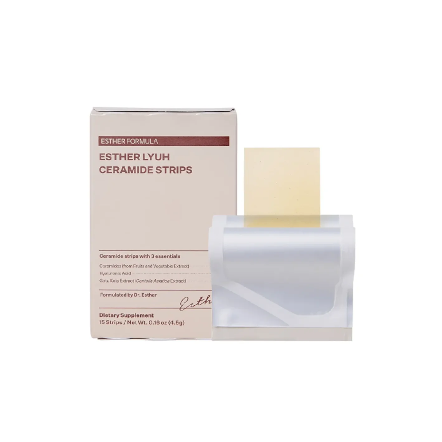 ESTHER FORMULA Esther Lyuh Ceramide Strips 15 Strips 0.16 oz.(4.5g) detail 1