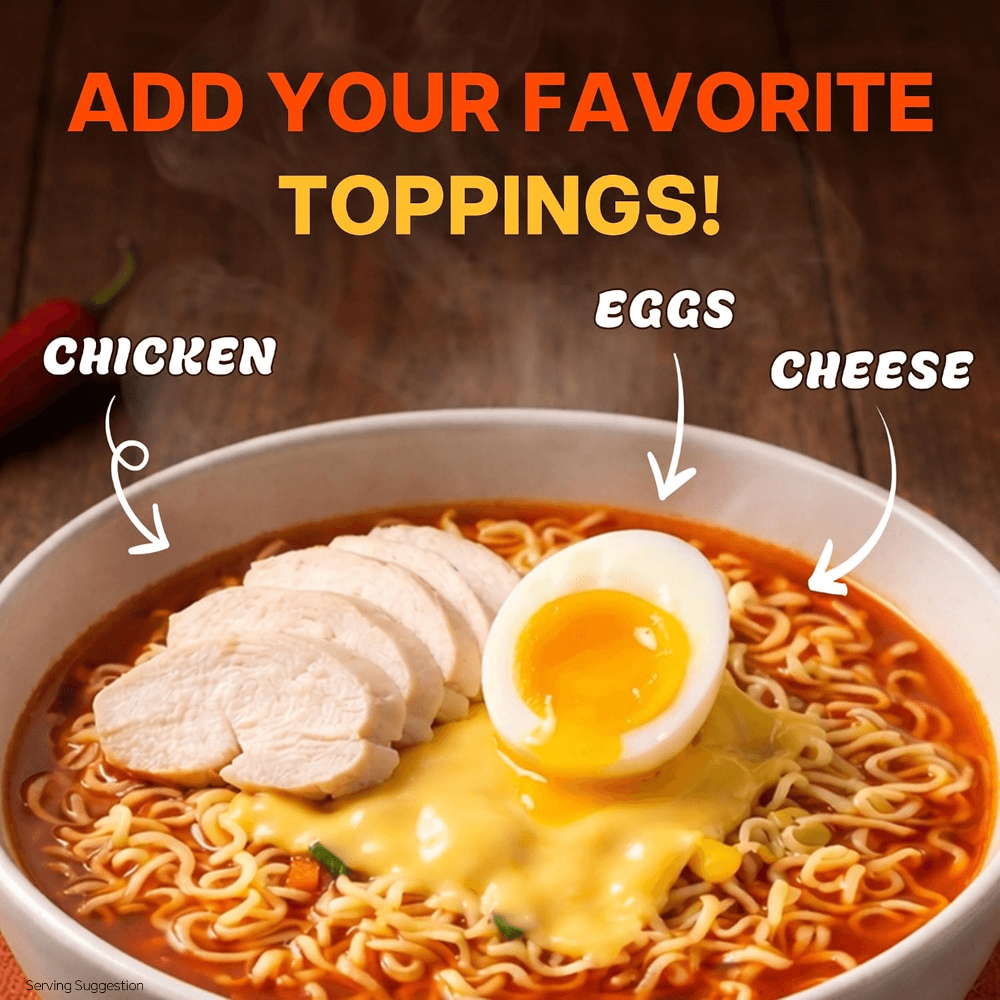 Nongshim Bowl Noodle Spicy Chicken 3.03 oz.(86g) detail 5