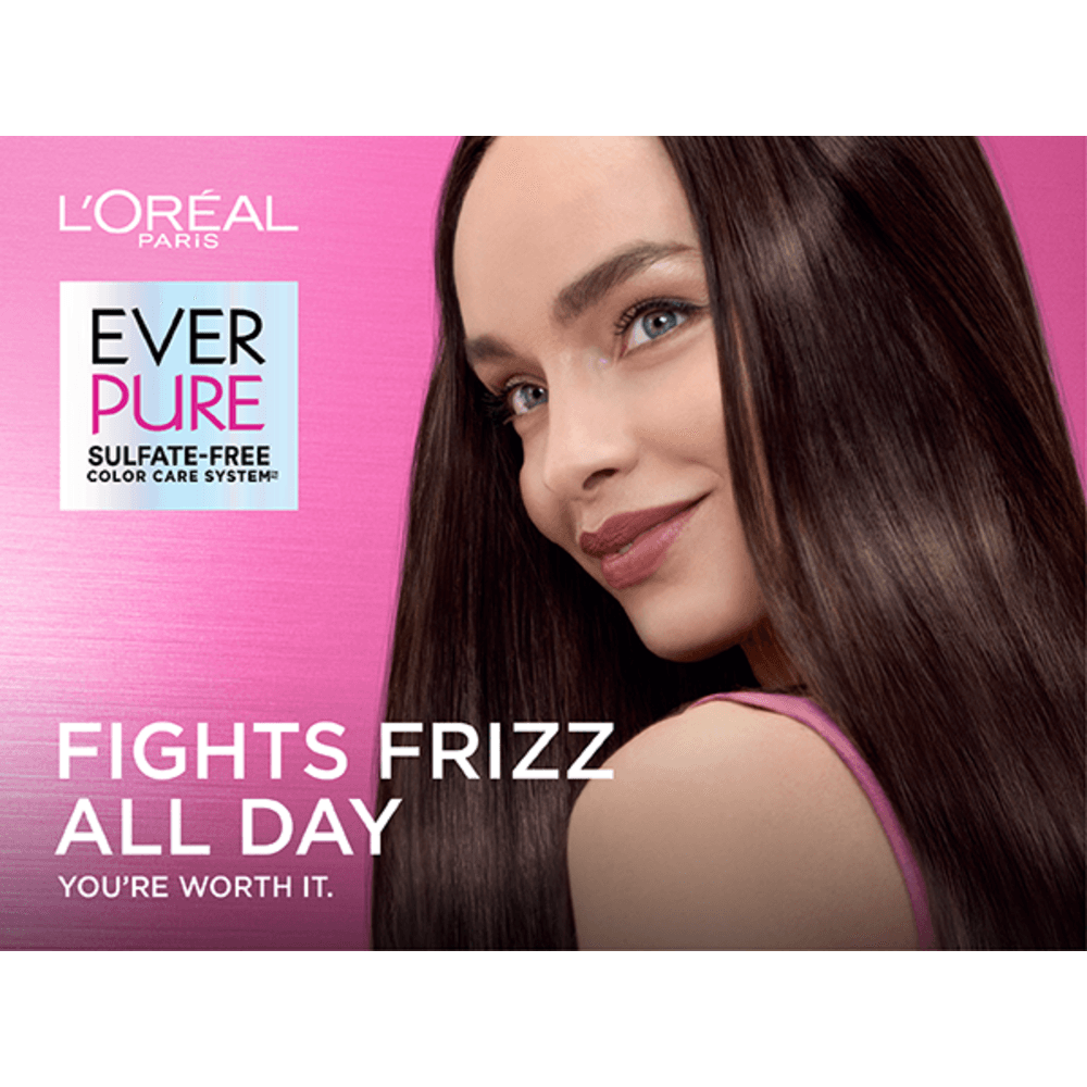 LOREAL PARIS EverPure Sulfate Free Iron Sleek Smoothing Shampoo, 6.8 fl. oz.(200ml) detail 3