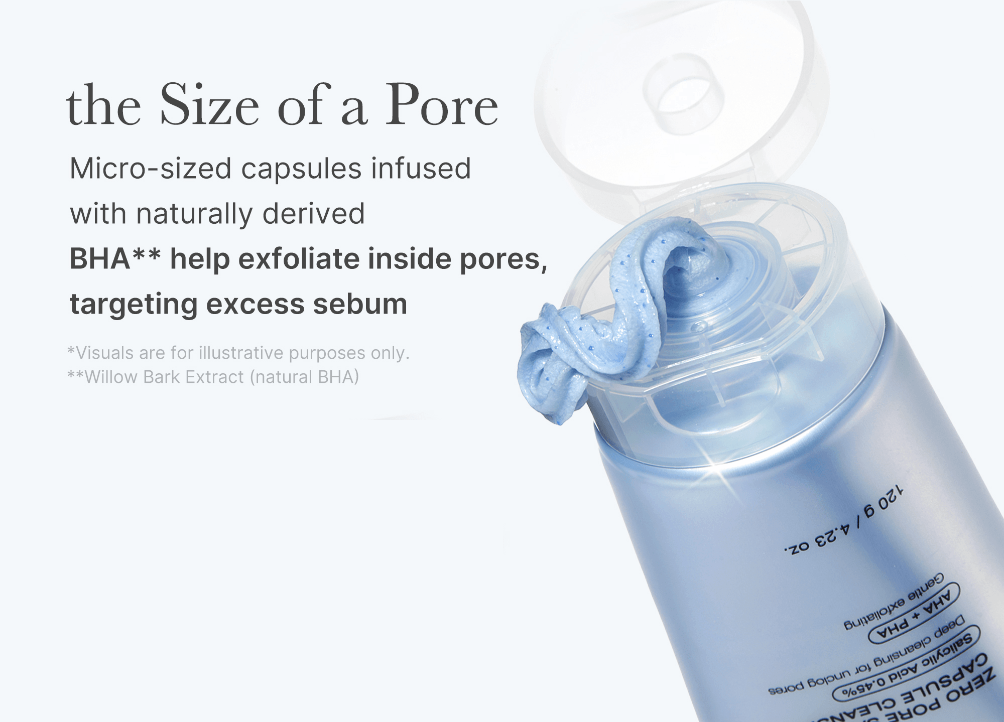 medicube Zero Pore Clearing Capsule Cleansing Foam 4.23 oz.(120g) detail 3