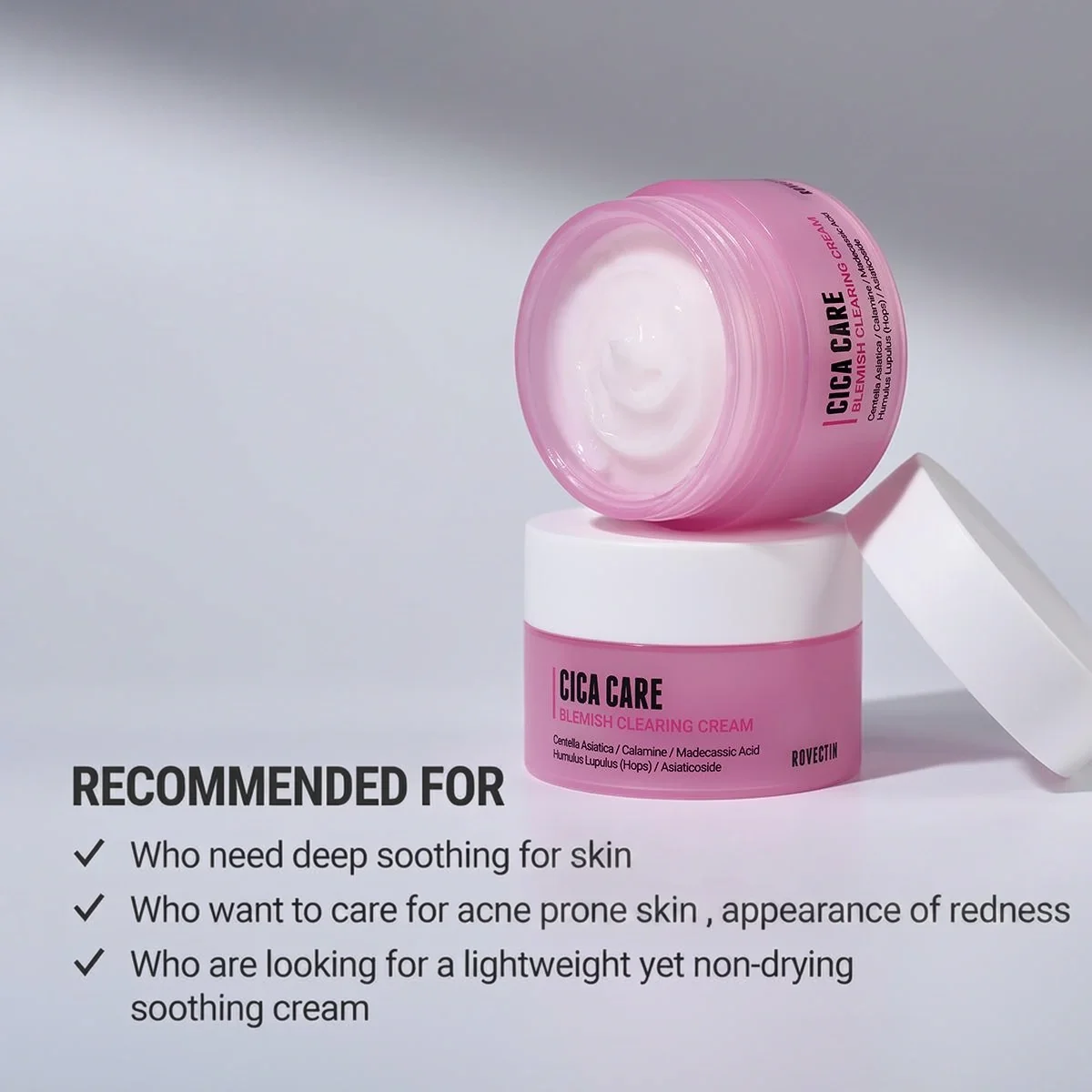 ROVECTIN Cica Care Blemish Clearing Cream 1.69 fl. oz.(50ml) detail 2