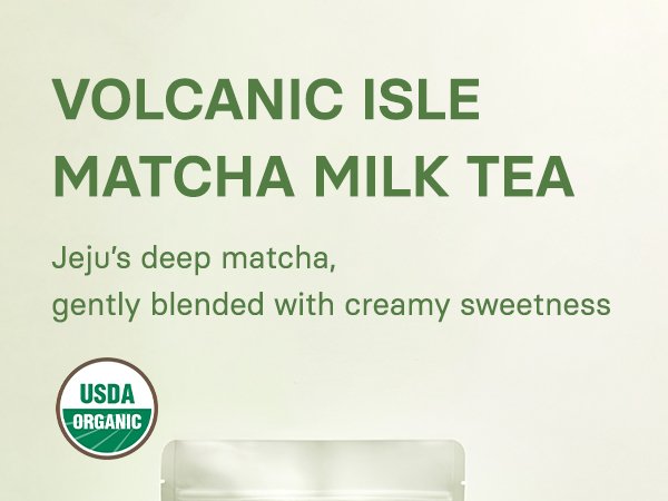 OSULLOC Volcanic Isle Matcha Milk Tea 10.6 oz.(300g) detail 1