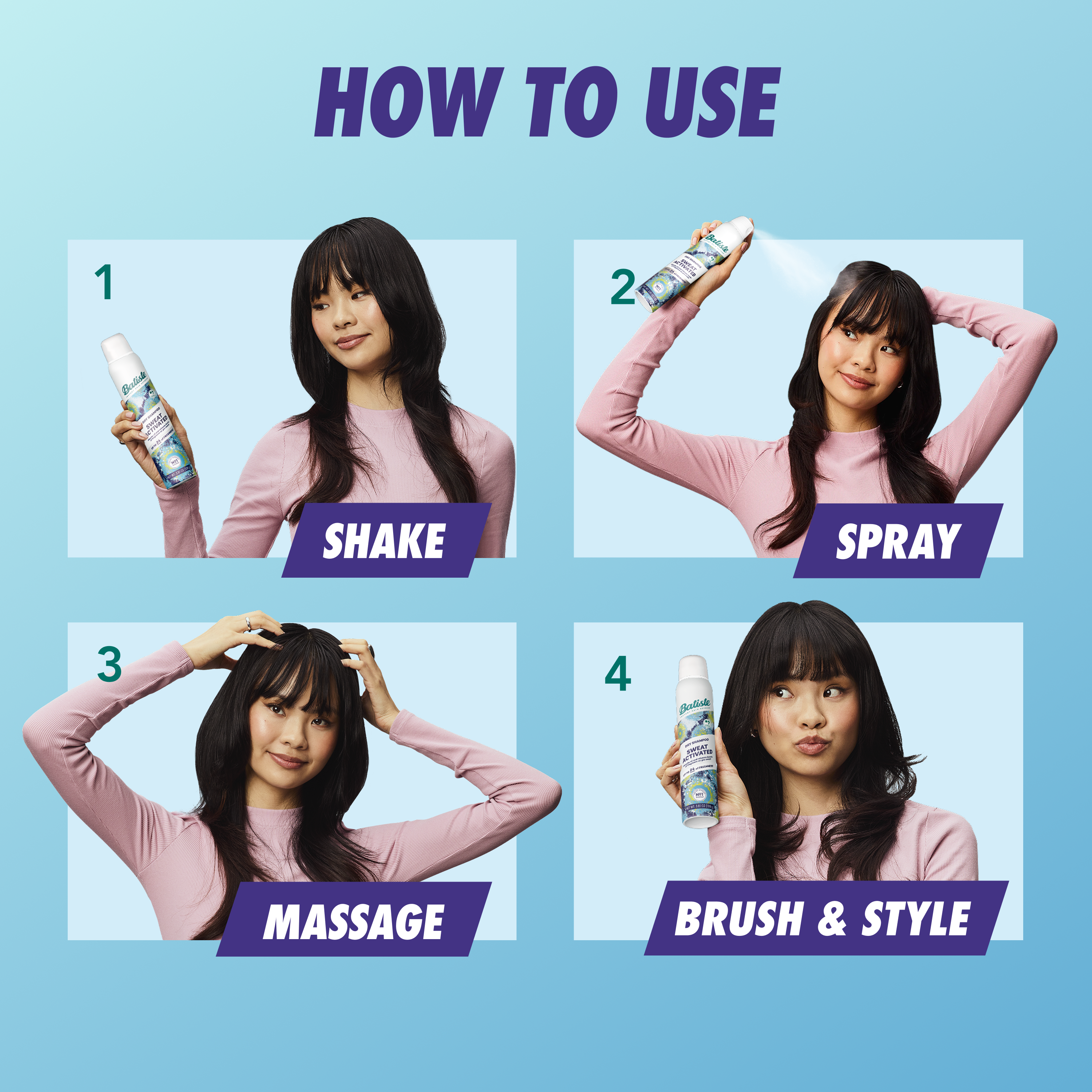 Batiste Dry Shampoo Sweat Activated 3.81 oz.(108g) detail 4