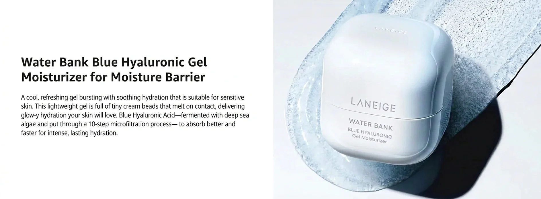 [3sizes] LANEIGE Blue Hyaluronic Gel Moisturizer (Mini/Original/Refill) detail 1