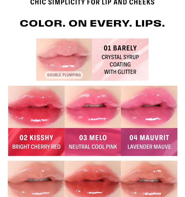 [10colors] BRAYE Melting Lipsweet 0.05 oz.(1.6g) detail 2