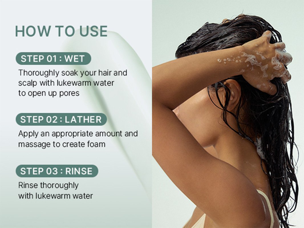 Growus Algae Therapy Mineral Shampoo 17.63 oz.(500g) detail 4