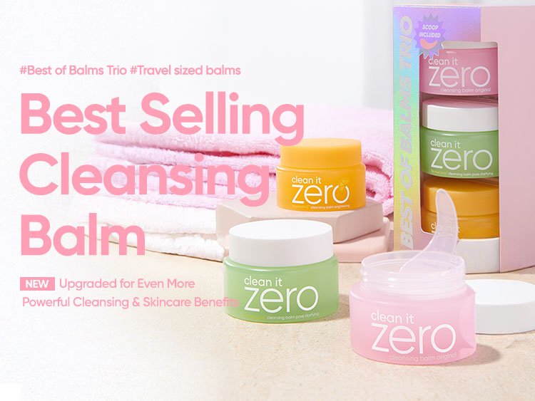 BANILA CO Clean It Zero Best Of Balm Trio 0.84 fl. oz.(25ml) x 3ea detail 1