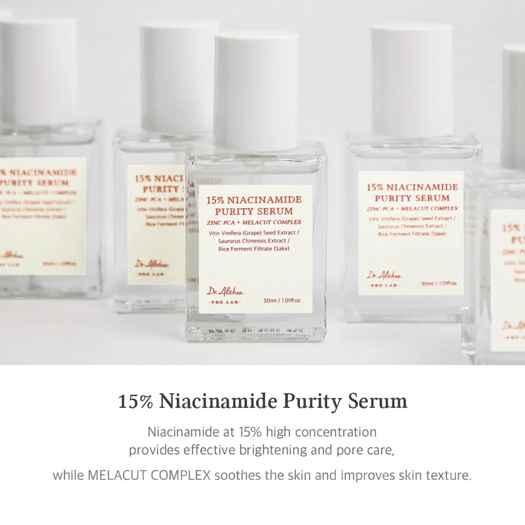 ALTHAEA エッセンス E 30ml Dr.Althea 15% Niacinamide Purity Serum 1.01 fl. oz.(30ml) | OLIVE