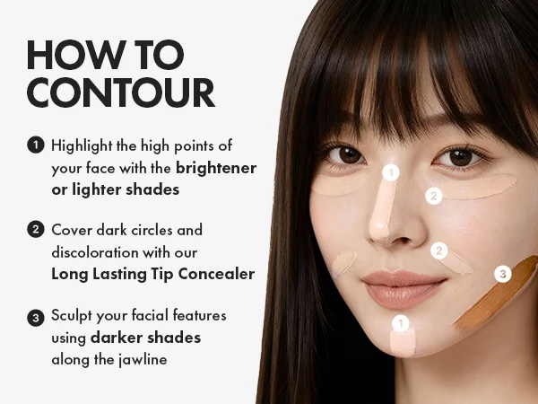 [20colors] LUNA Long Lasting Tip Concealer 0.26 oz.(7.5g) detail 8