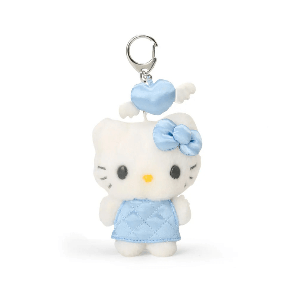 Sanrio Hello Kitty Blue Mini Plush Mascot Keychain (mini Quilt Series) detail 1