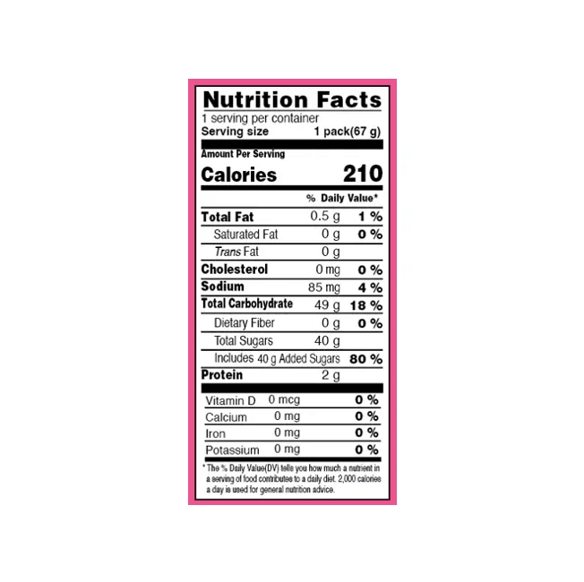 ORION Real O'jelly Guumy Candy Peach 2.36 oz.(67g) detail 4