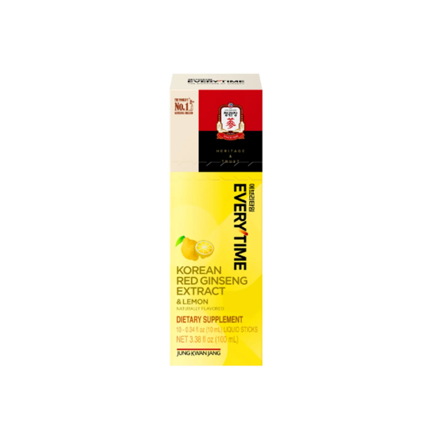 JUNG KWAN JANG Korean Red Ginseng & Lemon 0.34 fl. oz.(10ml) x 10ea detail 1
