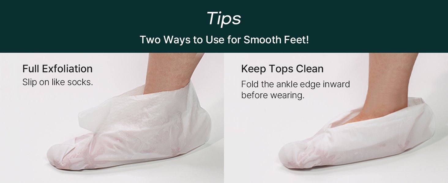 Ariul Smooth & Pure Foot Moisturizing Mask Aloe(Soothing) 1 Pair 1.19 oz.(34g) detail 6