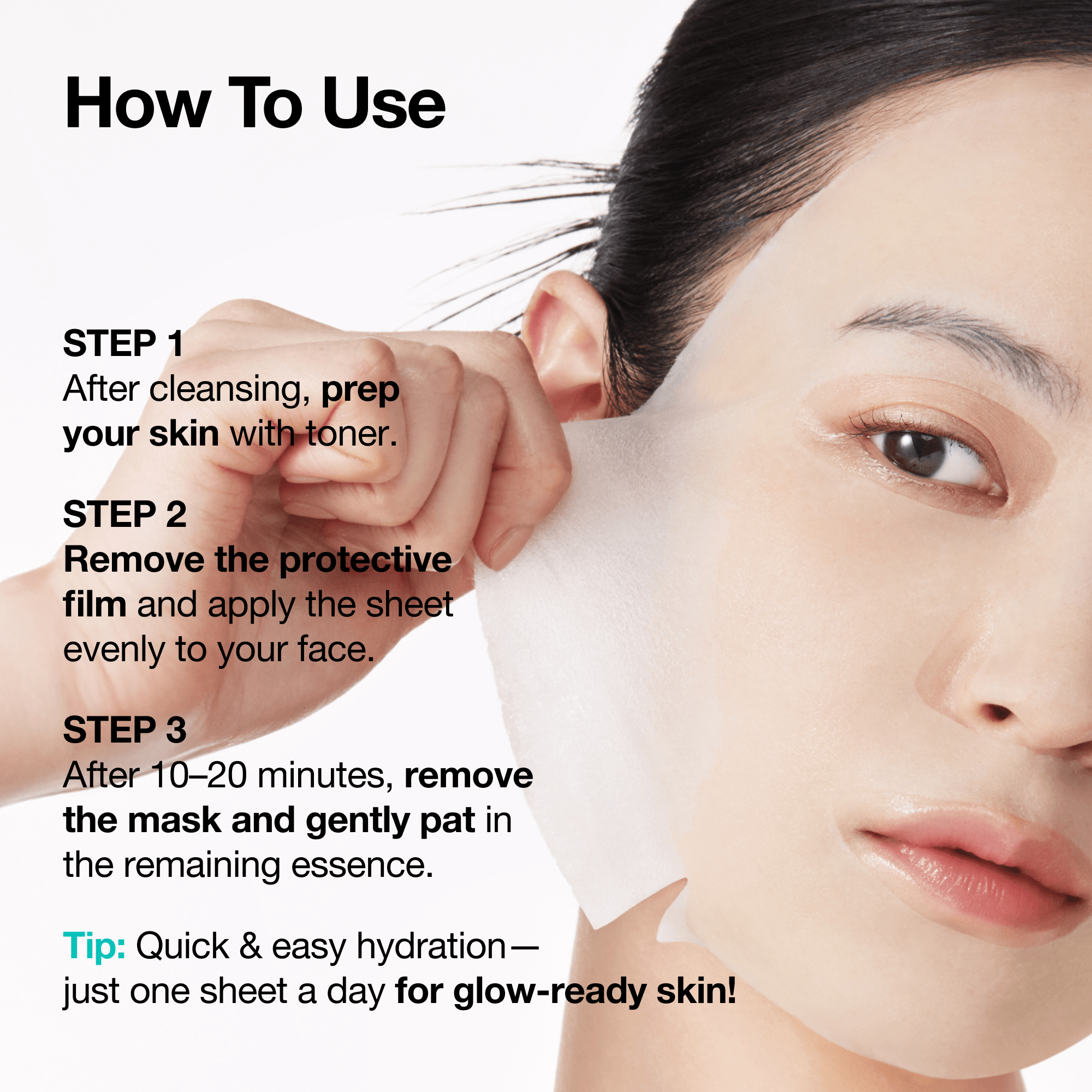 Anua PDRN Hyaluronic Acid Capsule 100 Serum Mask 0.77 fl. oz.(23ml) x 10ea detail 4