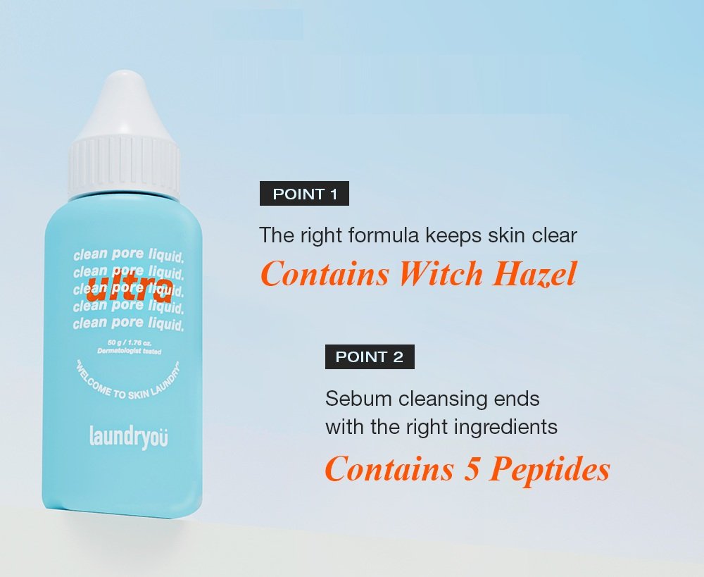laundryou Clean Pore Liquid Ultra 1.76 oz.(50g) detail 2