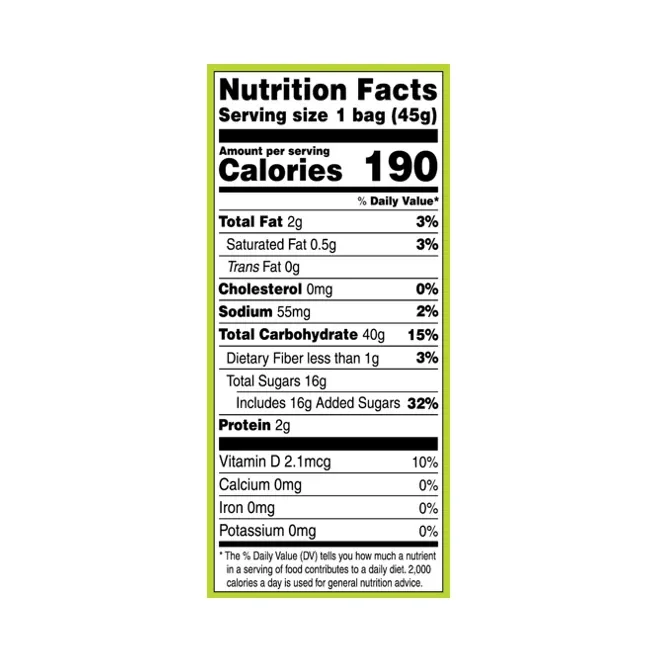 Nongshim Banana Kick 1.58 oz.(45g) detail 2
