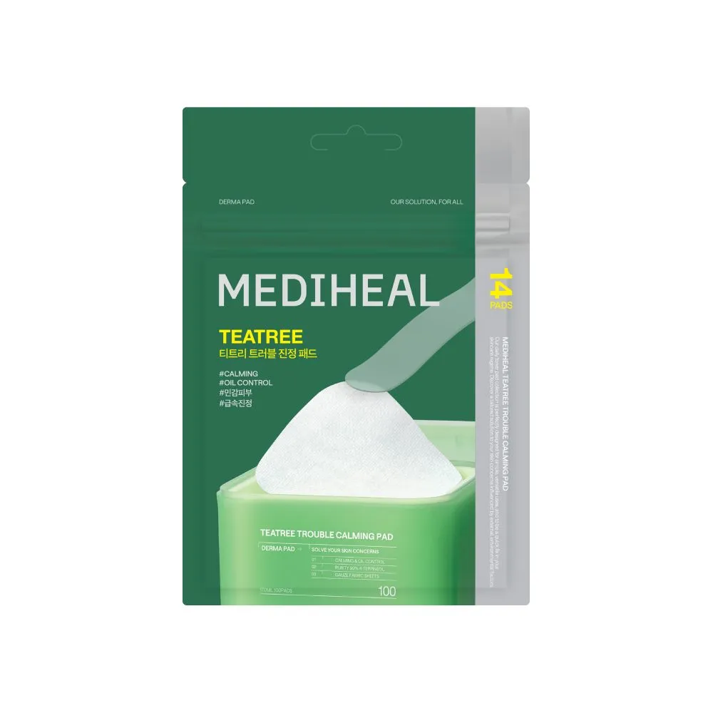 MEDIHEAL Teatree Trouble Calming Pad 14pads 0.94 fl. oz.(28ml)