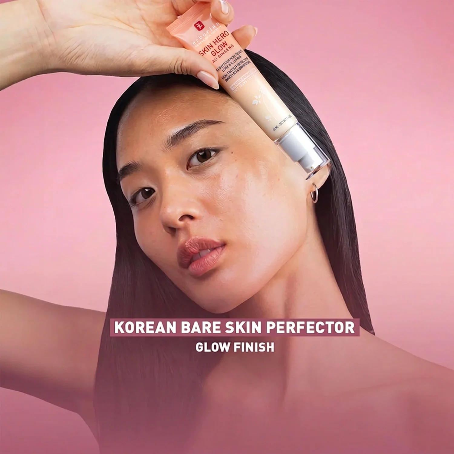 Erborian Skin Hero Glow Au Ginseng Non-tinted Perfector 1.4 oz.(40ml) detail 1