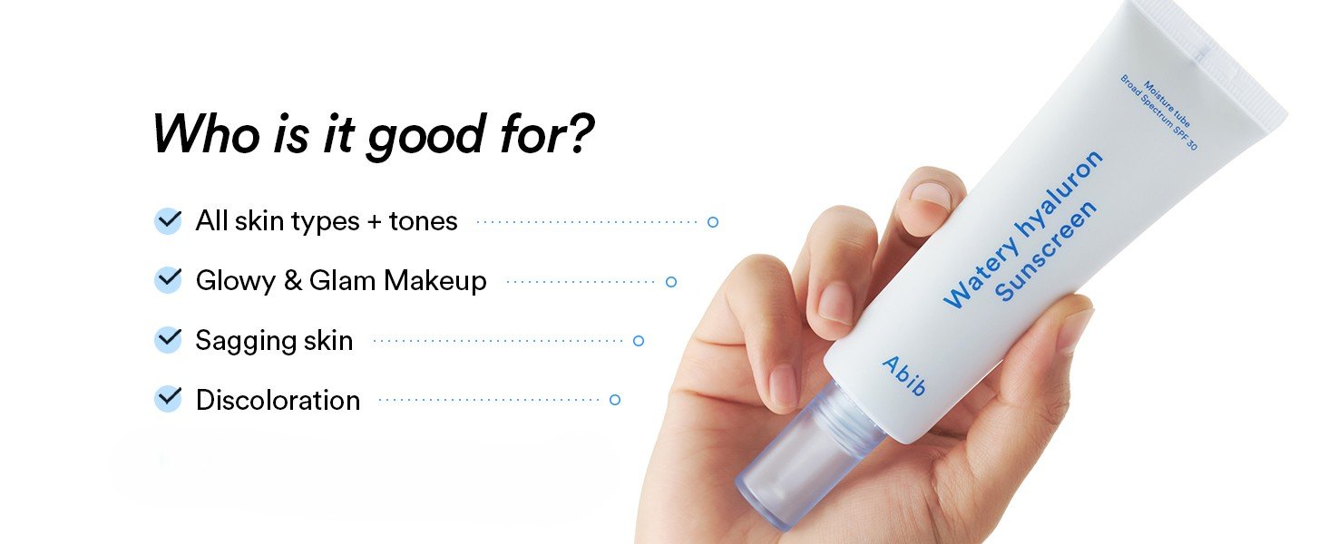 Abib Watery Hyaluron Sunscreen Moisture Tube 1.69 fl. oz.(50ml) detail 8