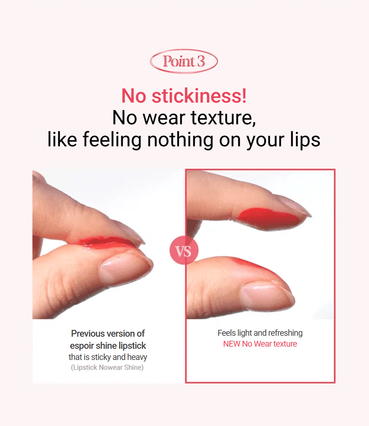 [7colors] espoir Nowear Lipstick Balming Glow 0.10 oz.(3g) detail 6