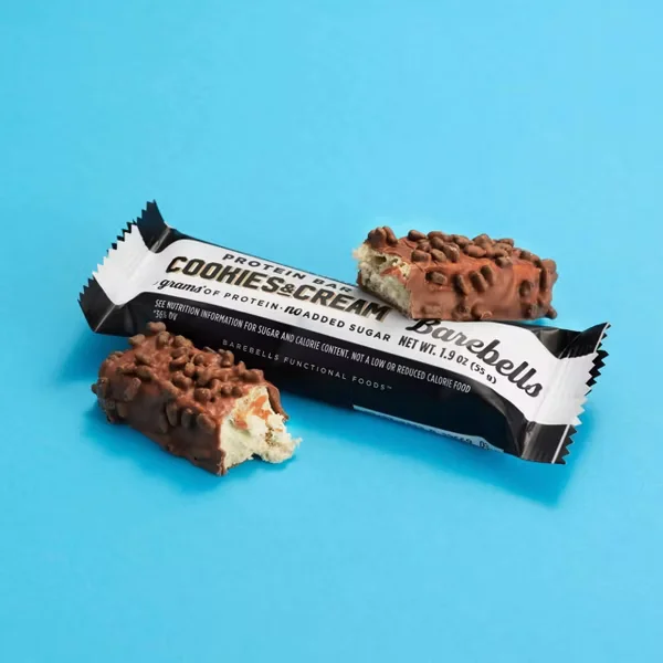 BAREBELL Protein Bar Cookies & Cream Net Wt 1.9 oz.(55g) detail 3
