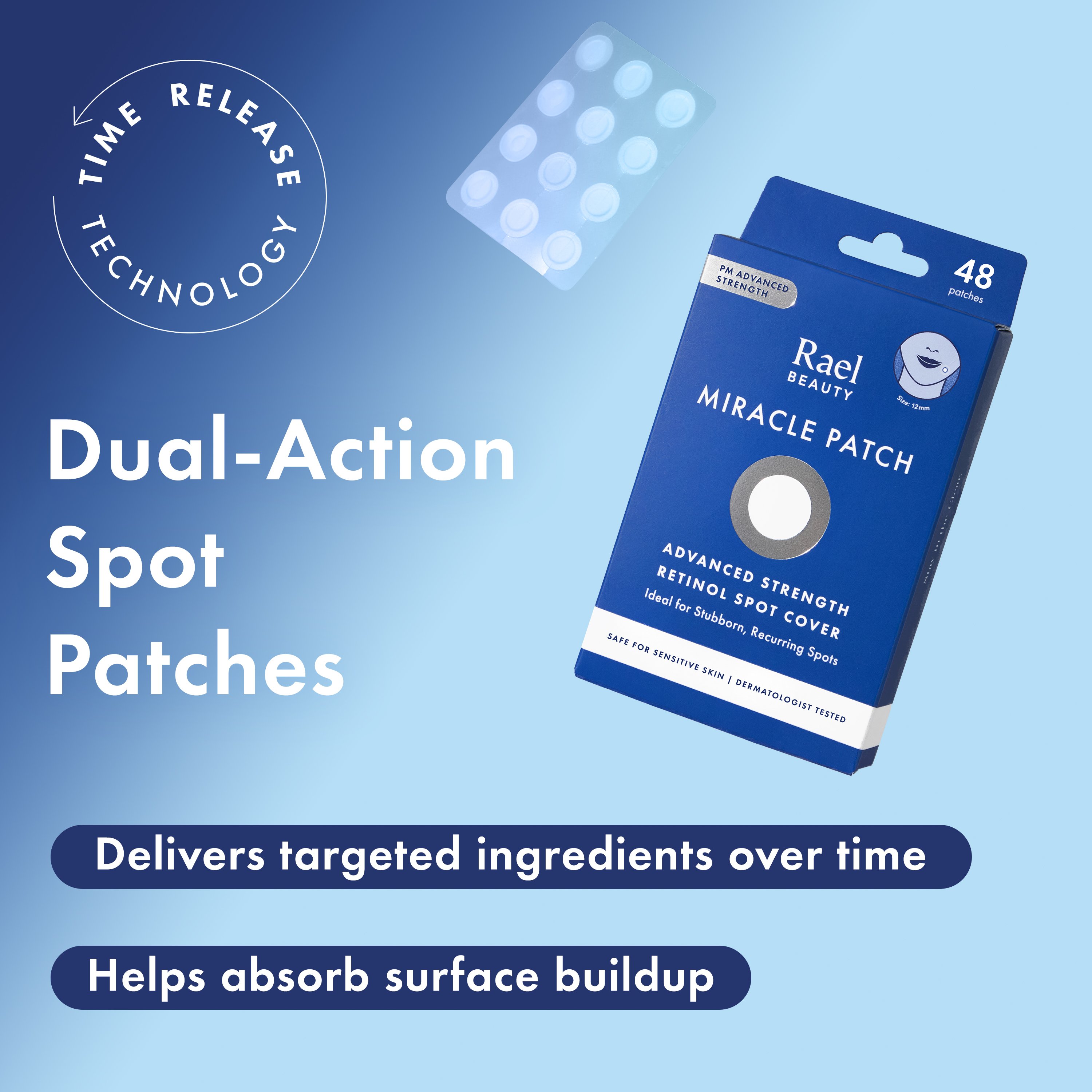 Rael Beauty Miracle Patch Retinol Spot Cover (48ea) detail 1