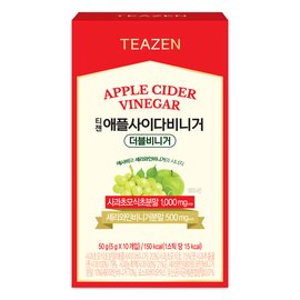 Teazen Apple Cider Vinegar Double Vinegar 1.76 oz.(50g) x 10ea detail 1